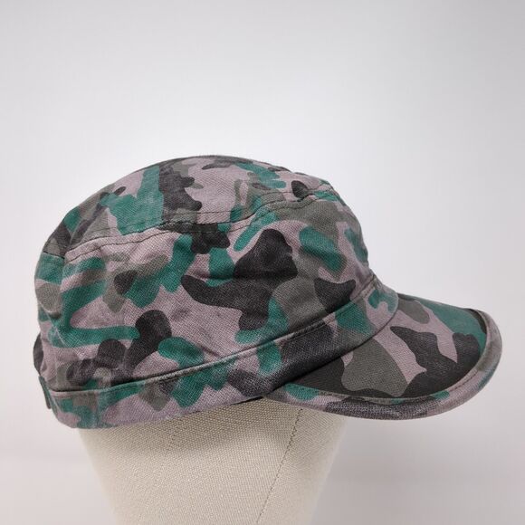 Scala Pronto Strapback Cadet Army Hat Multi One Size Camo Embroidered - Picture 4 of 8